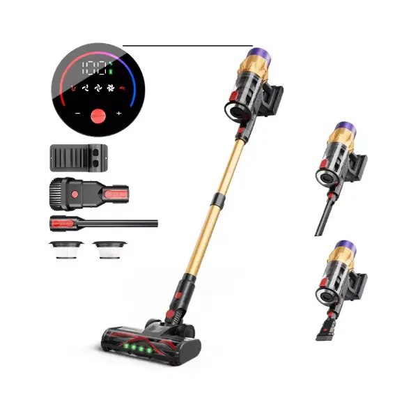 Bateriový ruční vysavač s cyklónovou technologií
